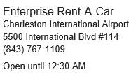 Charleston IAP Enterprise Car Rental