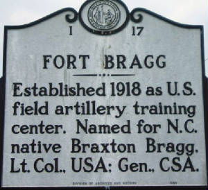 Fort Bragg established