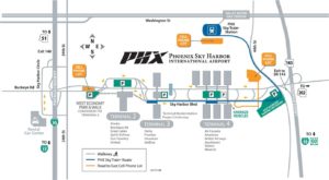 Sky Harbor terminal layout